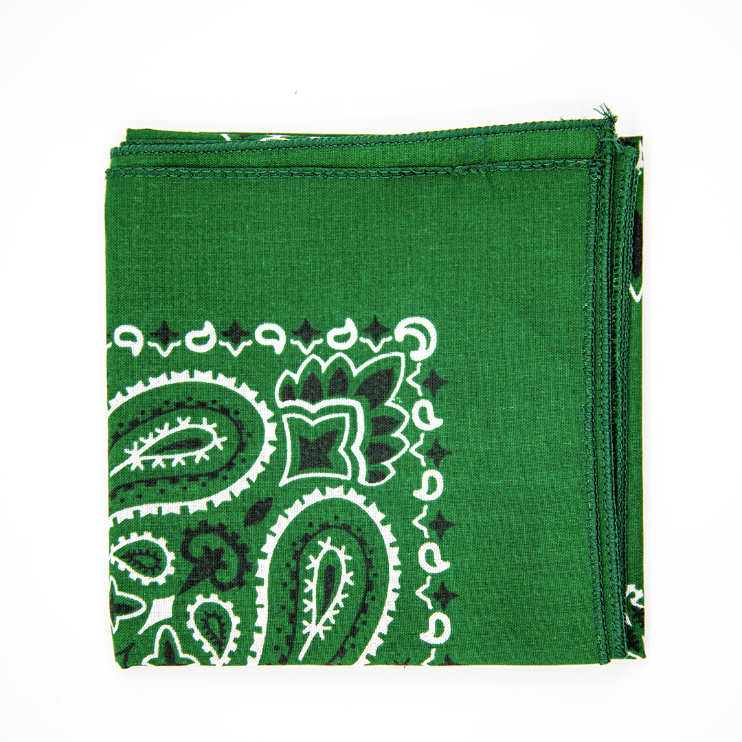 Bandana vert sapin