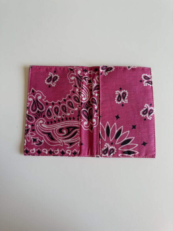 Protège passeport Rouge / fuchsia – Image 2