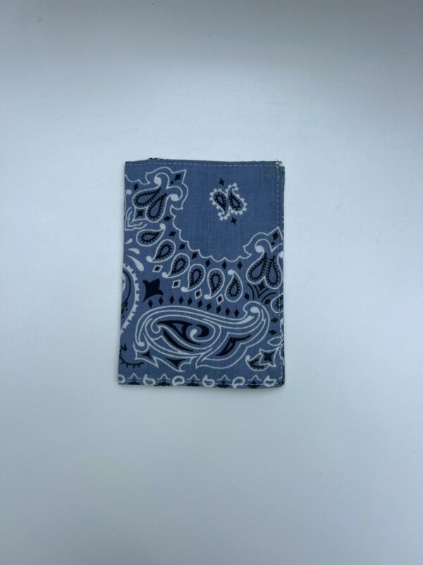 Protège passeport Bleu Chambray / Marine