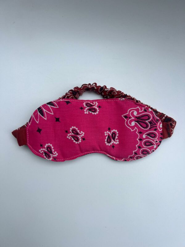 Masque de voyage Fuschia / Rouge