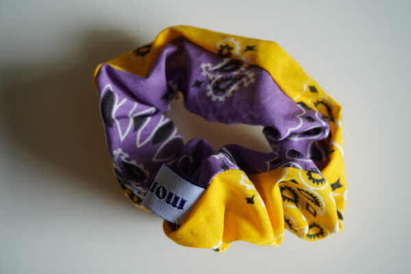 Chouchou Lilas/Jaune