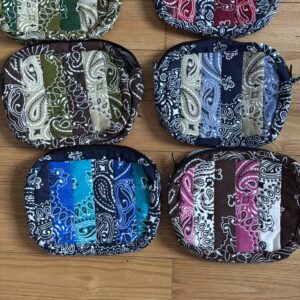Trousse circus - bleu & sable