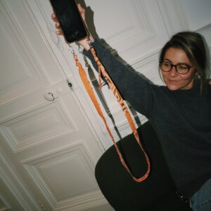 Anse de téléphone - bandana USA - Fabrication Française