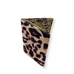 Protège passeport Léopard / Beige