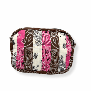 Trousse circus - marron - fuschia