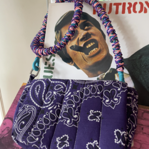 Sac Miko / Violet - Anse longue prune rose bleu