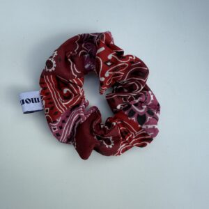 chouchou fuchsia - rouge