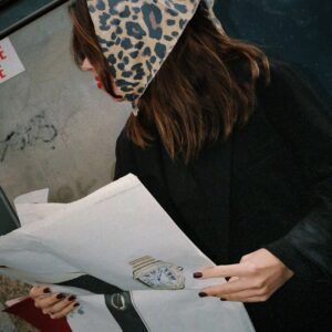 Carrés Léopard Personnalisable