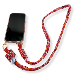 Tresse-longue-rouge-vintage-Orange-Fuchsia