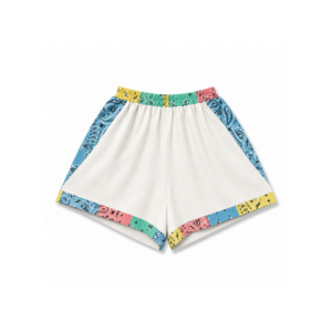 Short liseré pastel